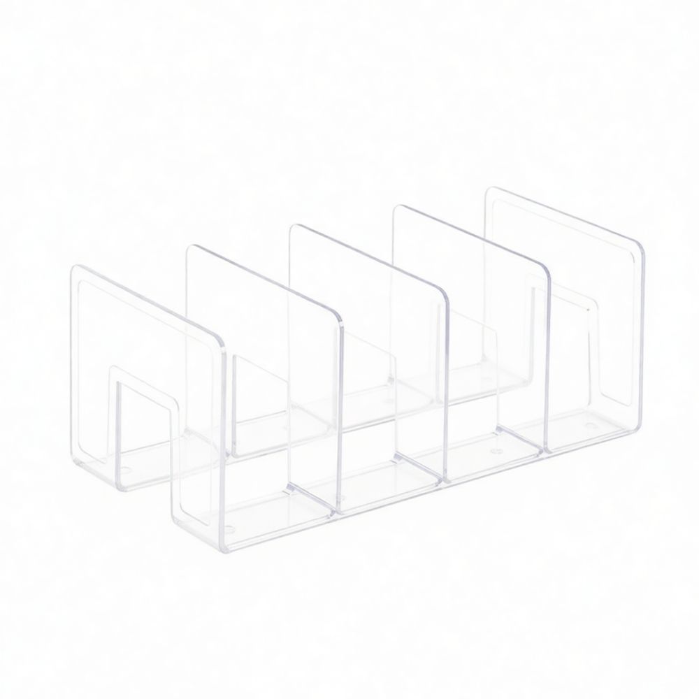 Clear Acrylic Book Stand Holder - Acrylic Book Holder Desktop Organizer Clear