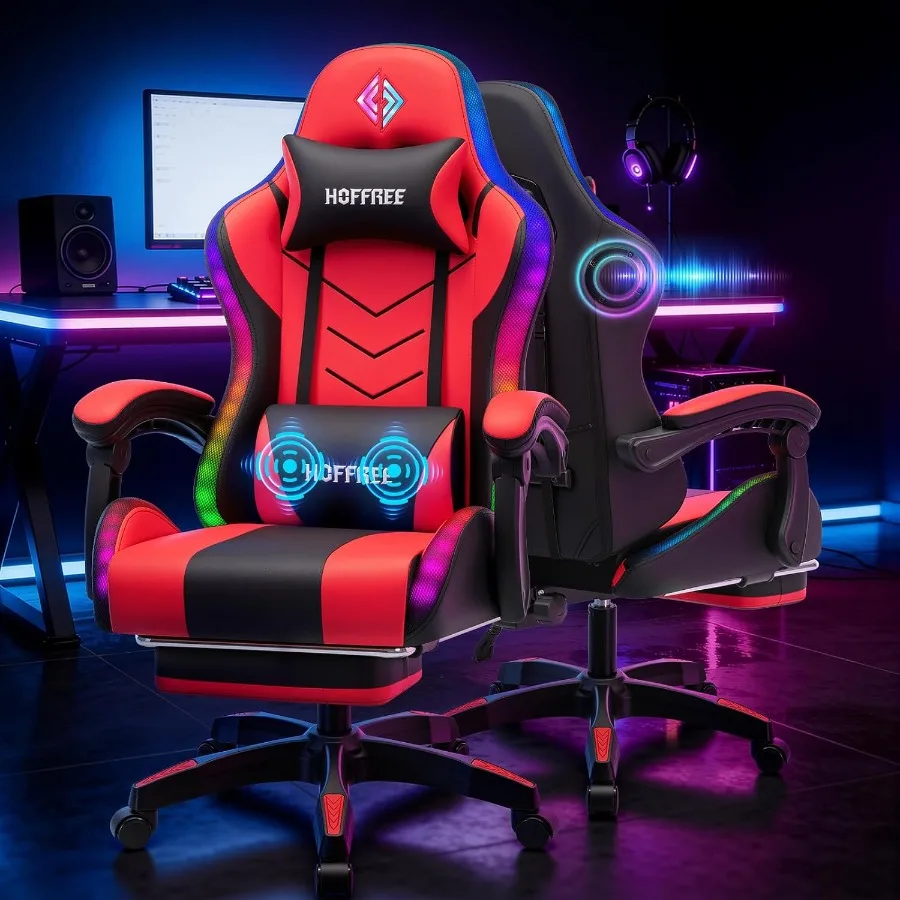 RGB Gaming Chair with Speakers - Music recension och pris