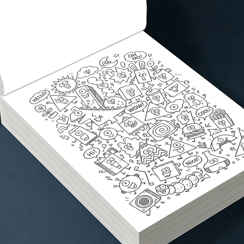 16 Pages Little Doodles Adult  - Adult Coloring Book Stress Relief recension och pris