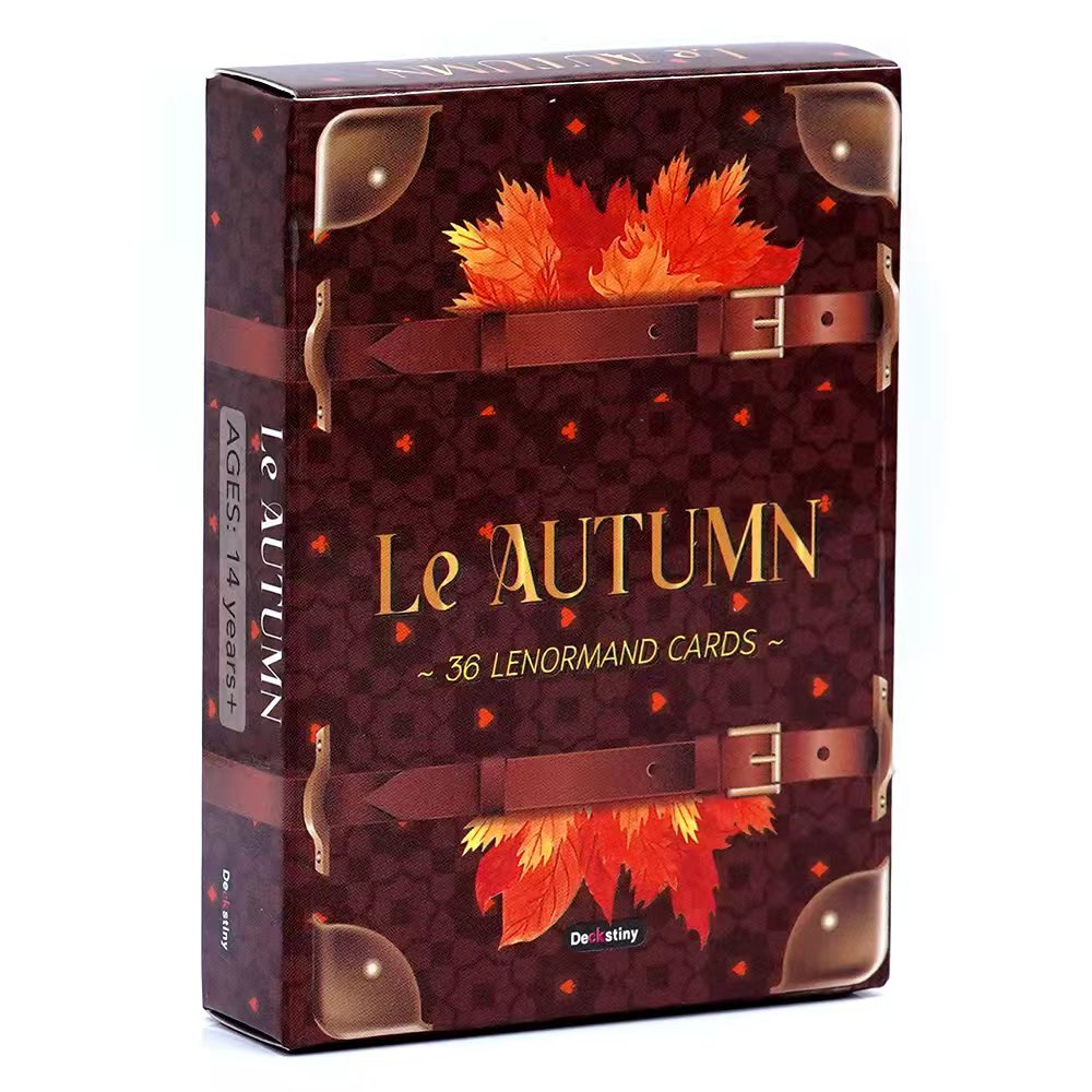 Lenormand Tarot Deck Le Autumn - Tarot Deck With Guidebook recension och pris