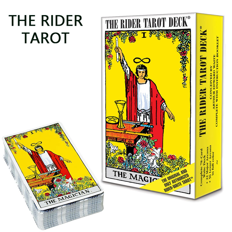 The Rider Tarot Deck English/S - Tarot Deck With Guidebook recension och pris