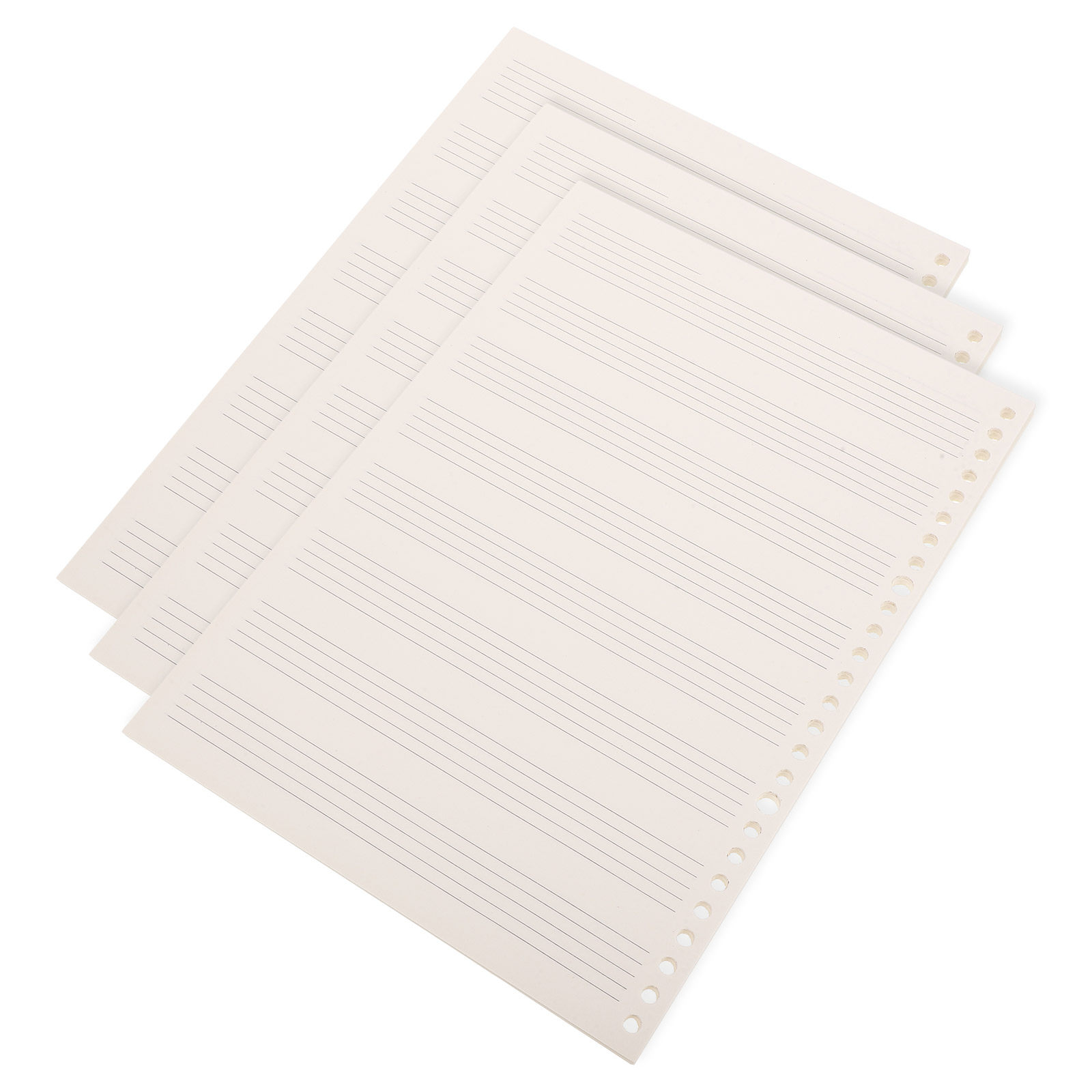 3Pcs Compact Detachable Staff  - Blank Sheet Music Notebook recension och pris