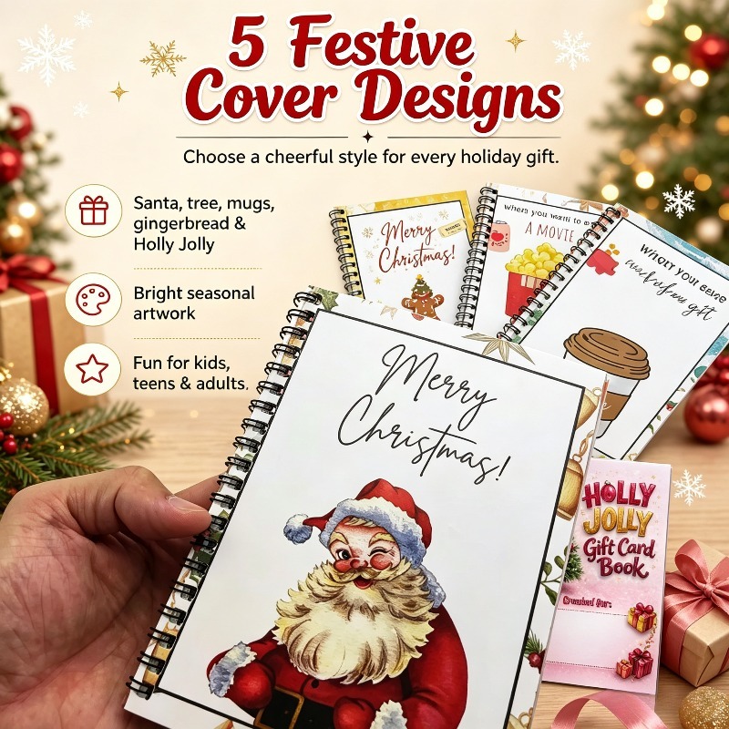 Spiral-Bound Christmas Gift Ca - Books recension och pris