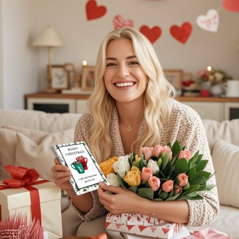 Spiral-Bound Christmas Gift Ca - Books recension och pris