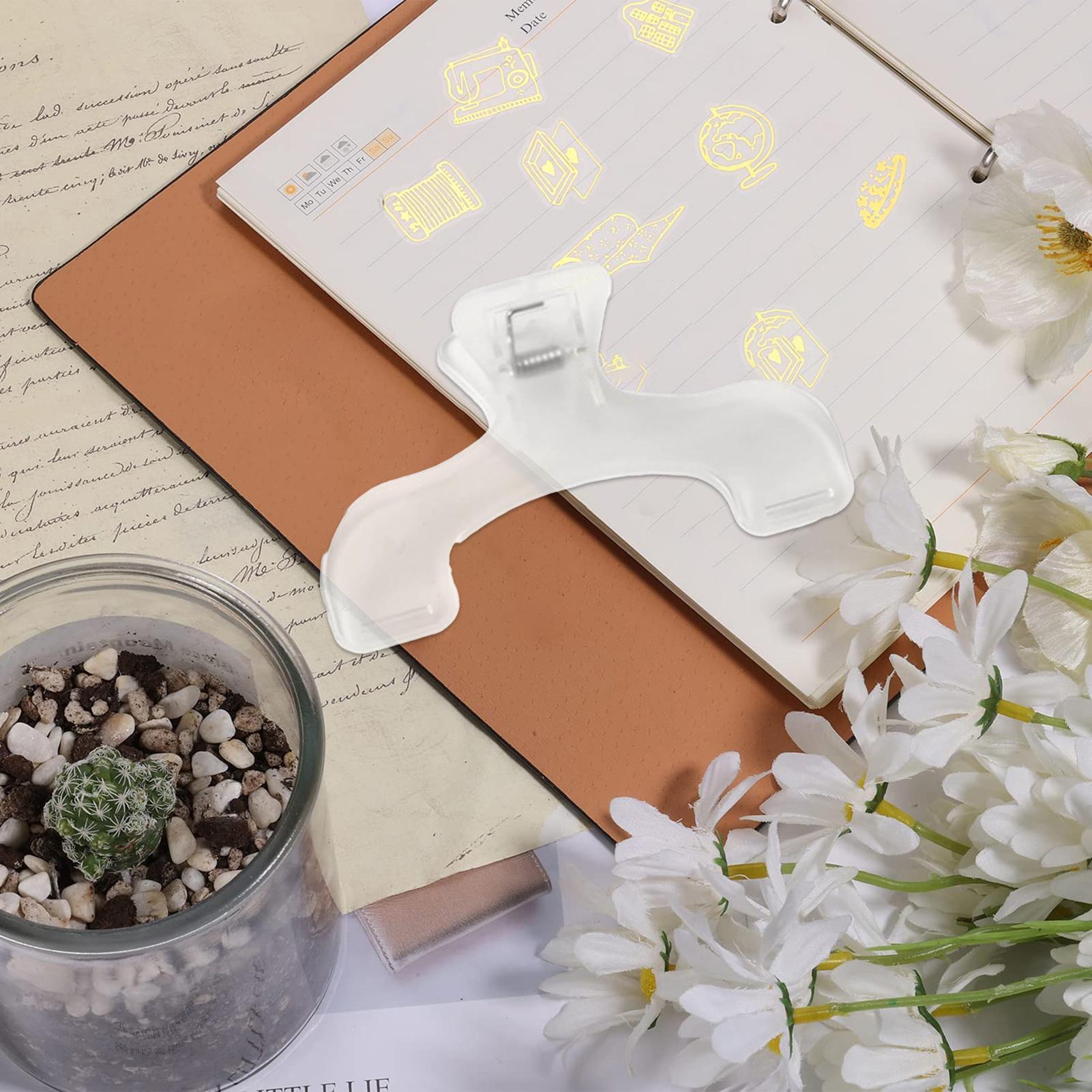 1PC Transparent Cover Book Cli - Stationery Books recension och pris